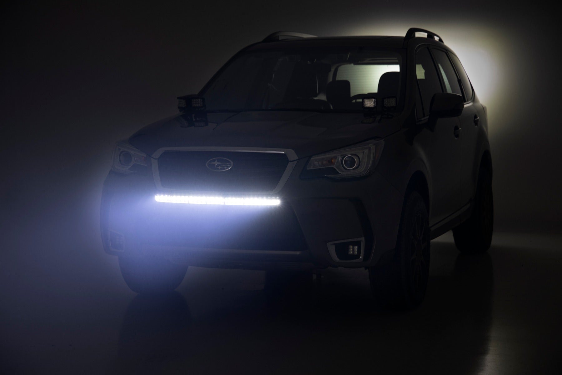 Rough Country | Front Bumpers | Subaru 30 Inch LED Bumper Kit (14-18 Forester Black Series) Rough Country | 70863