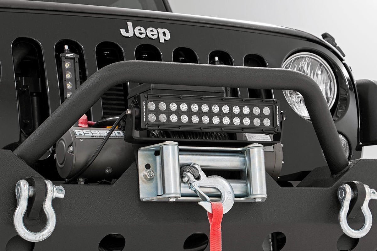 Rough Country | LED Light Bars | 12 Inch CREE LED Light Bar Dual Row Black Series Rough Country | 70912BL