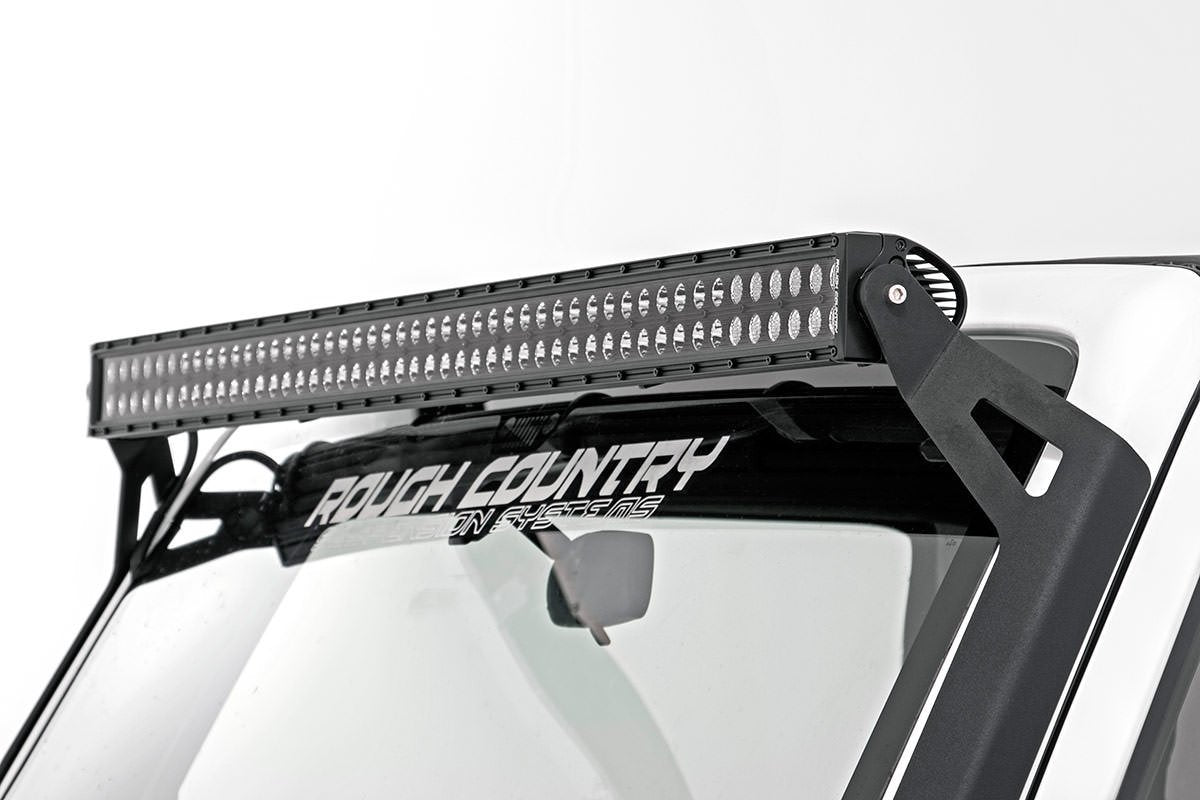 Rough Country | LED Light Bars | 50 Inch CREE LED Light Bar Dual Row Black Series Rough Country | 70950BL