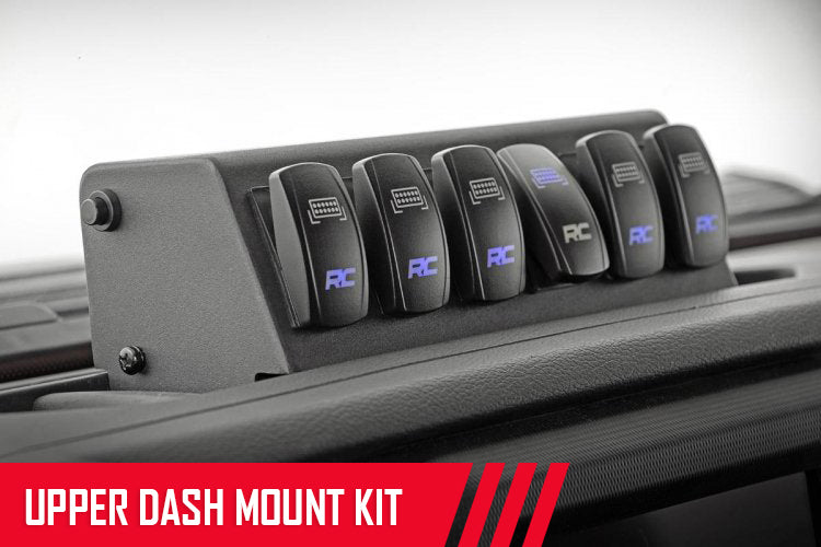 MLC-6 Multiple Light Controller Mount Kit 18-20 Wrangler JL, 20 Gladiator JT Rough Country