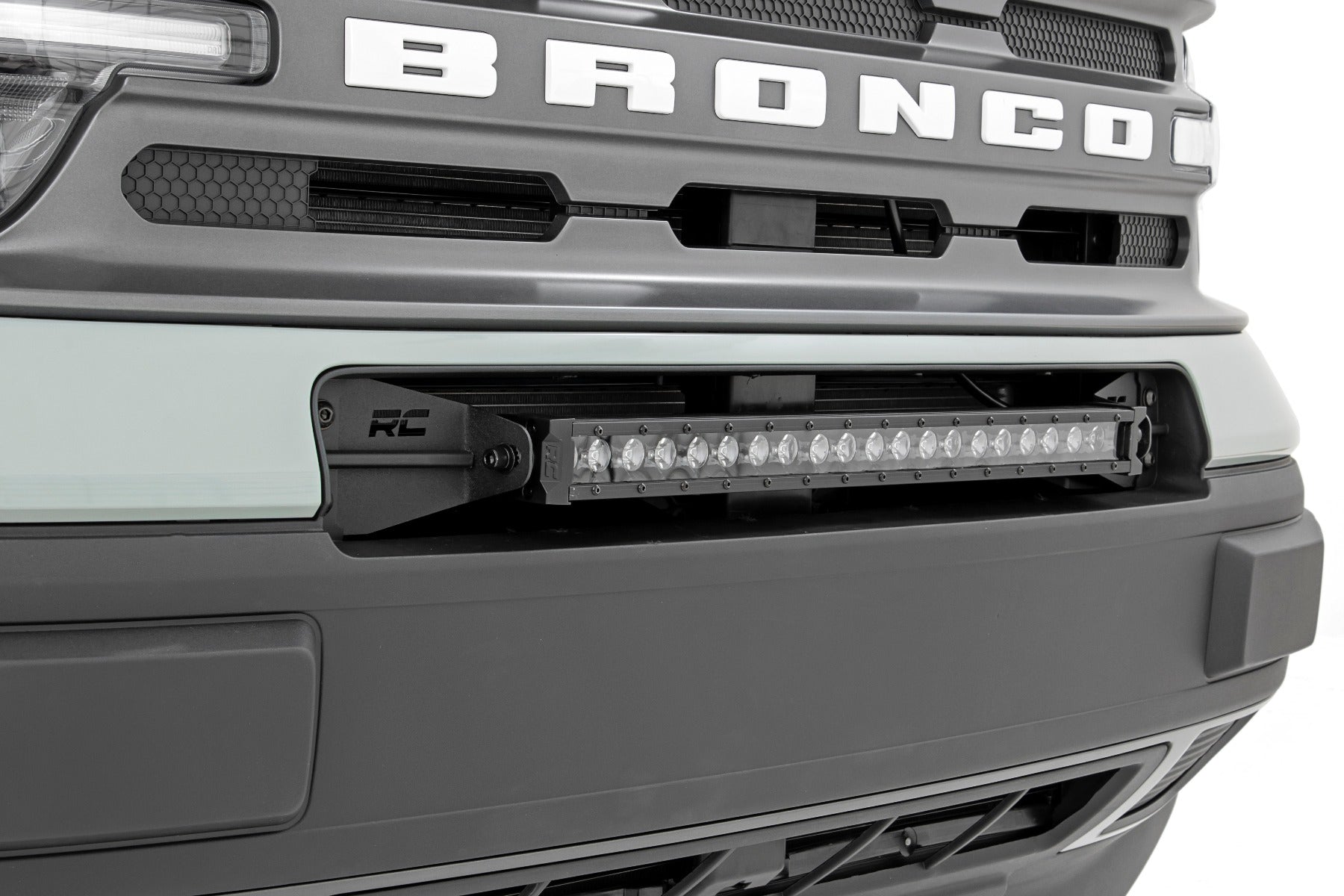 Rough Country | LED Light Kit | Ford 20.0 Inch LED Bumper Kit w/ Black Series LED 21-Up Ford Bronco Sport Rough Country | 71036