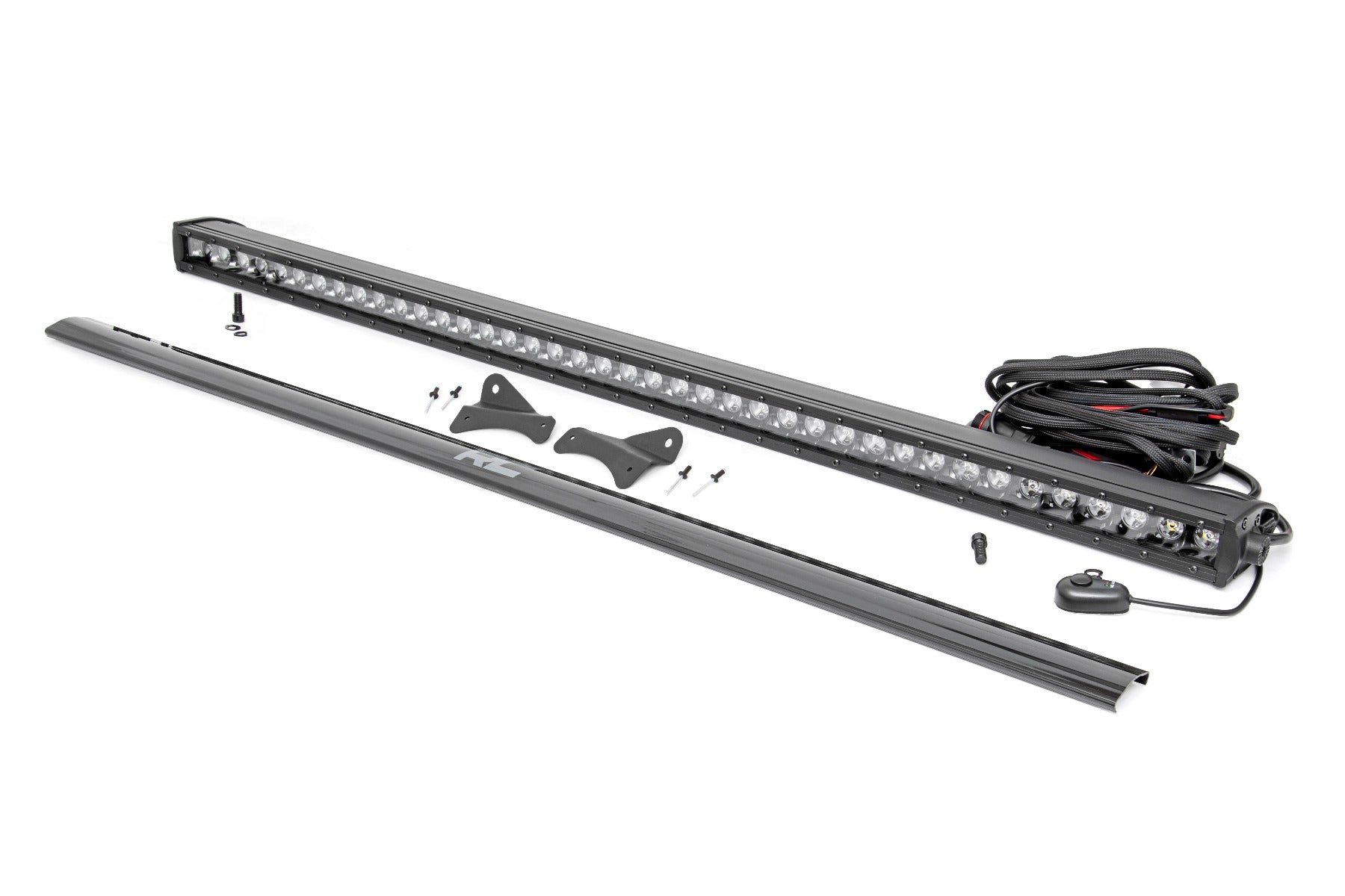 Rough Country | Roof Rack | Ford 40-inch LED Light Bar Roof Rack Mounting Kit 21-Up Ford Bronco Sport Rough Country | 71039