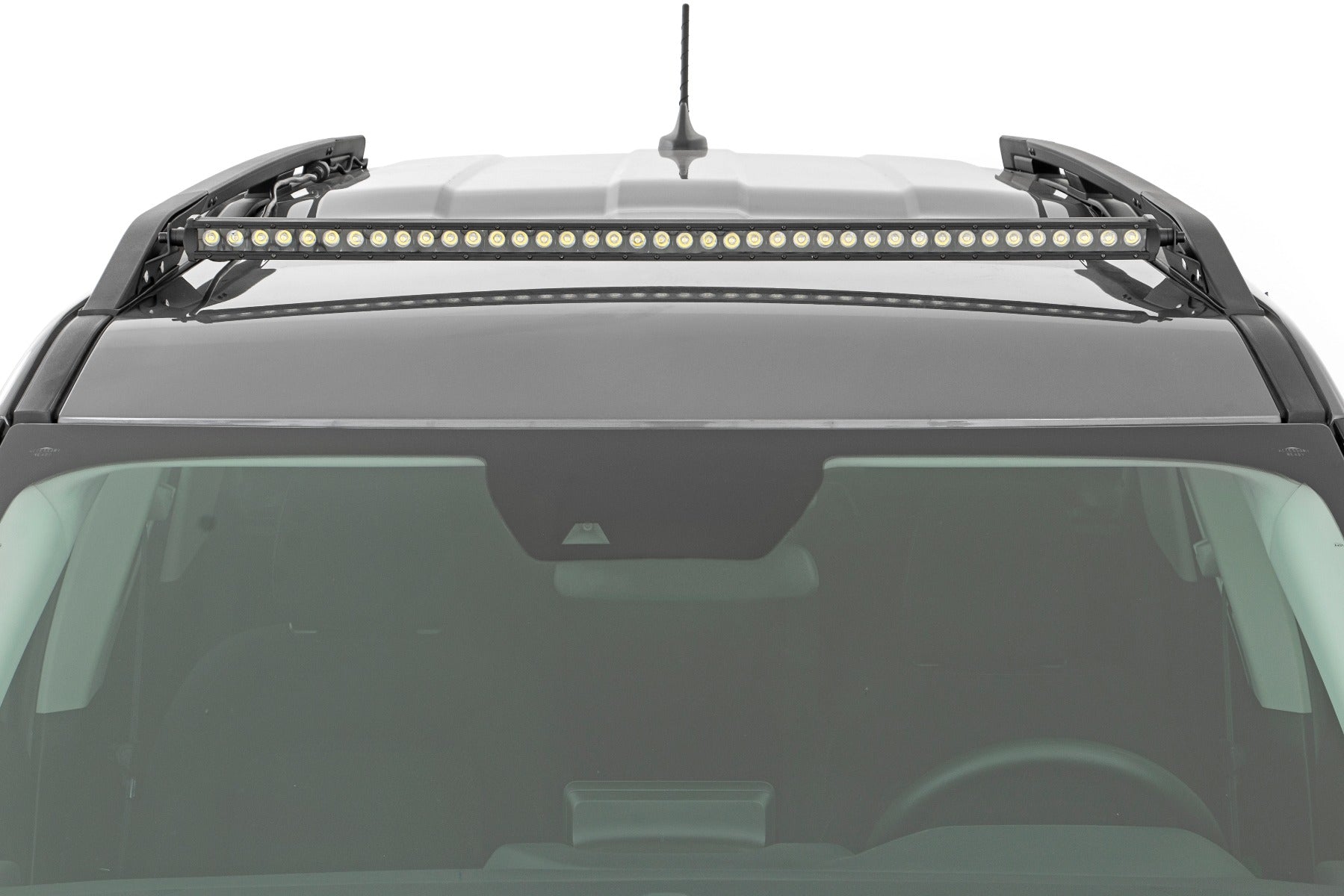 Rough Country | Roof Rack | Ford 40-inch LED Light Bar Roof Rack Mounting Kit 21-Up Ford Bronco Sport Rough Country | 71039