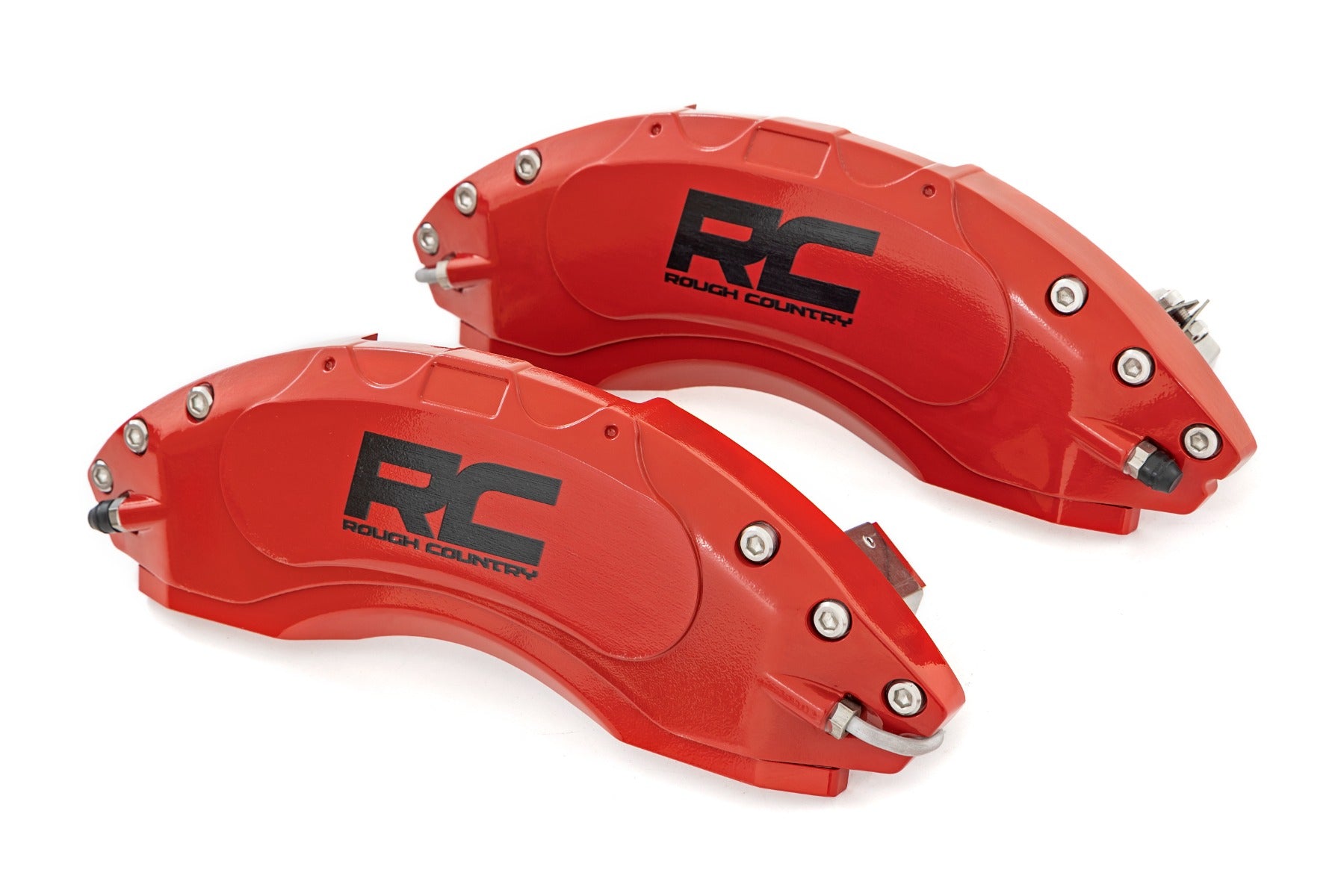 Rough Country | Brake Caliper | Caliper Cover Red 19-22 Ram 1500 2WD/4WD Rough Country | 71148A