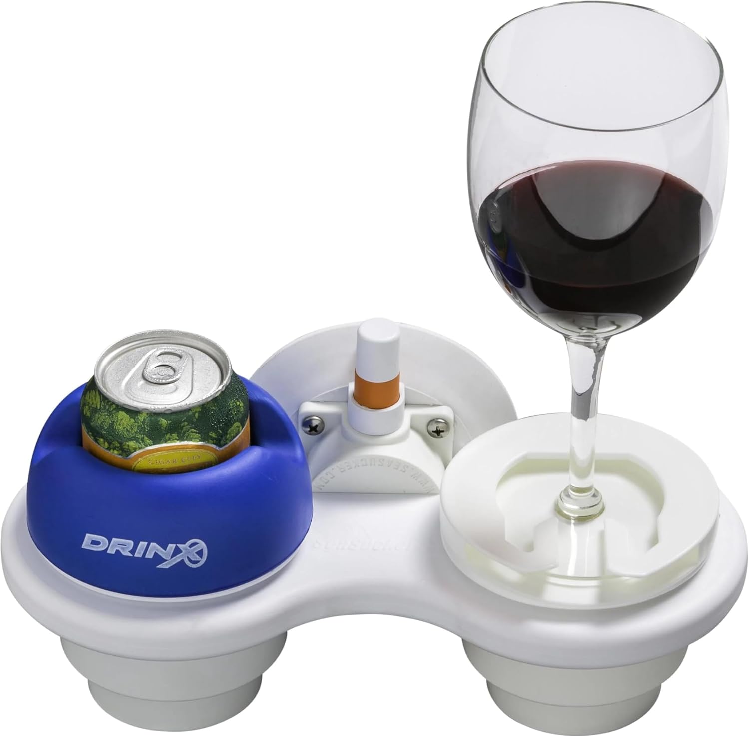 SeaSucker | Cup Holders | 2-Cup Holder - Horizontal
(White or Black) | MC5300