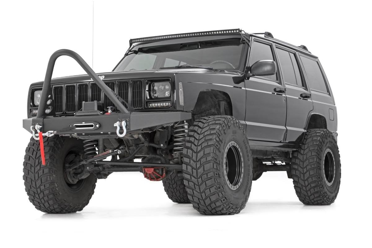 Rough Country | LED Light Bars | 50 Inch Curved CREE LED Light Bar Single Row Black Series Rough Country | 72750BL