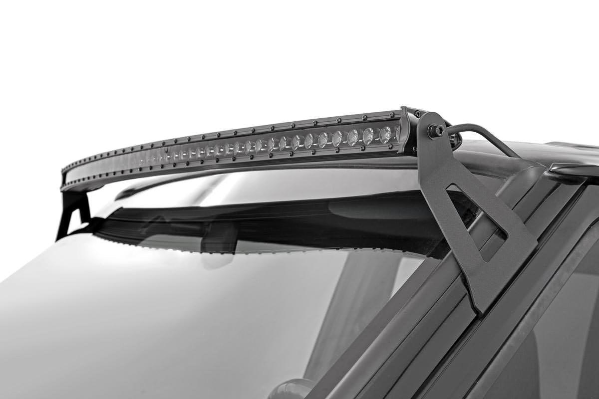 Rough Country | LED Light Bars | 50 Inch Curved CREE LED Light Bar Single Row Black Series Rough Country | 72750BL