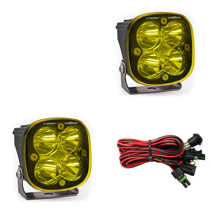 Baja Designs | LED Light Pods | LED Light Pods Amber Lens Spot Pair Squadron Racer Edition Baja Designs | 727811