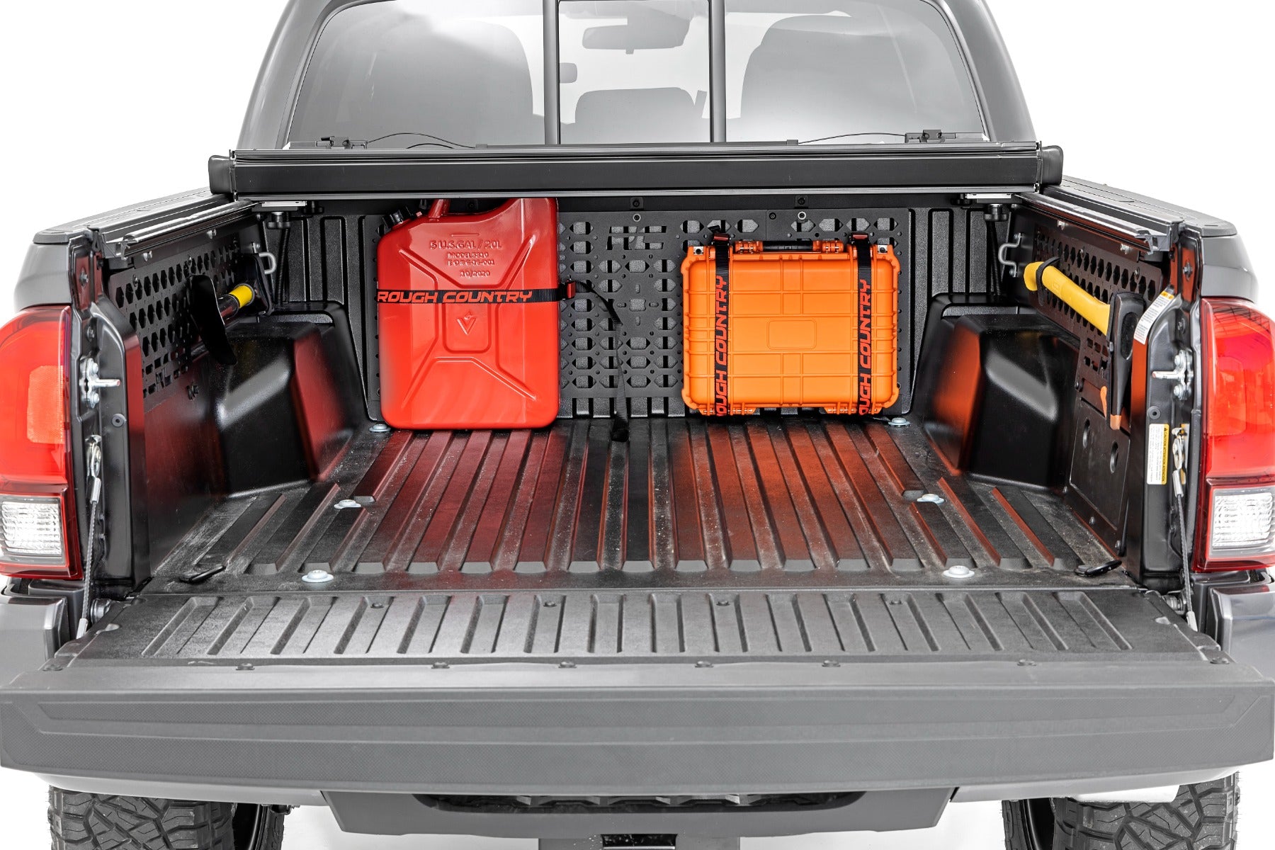 Rough Country | Molle Panel | Molle Bed Mounting Panels Combo 05-22 Toyota Tacoma 2WD/4WD Rough Country | 73105