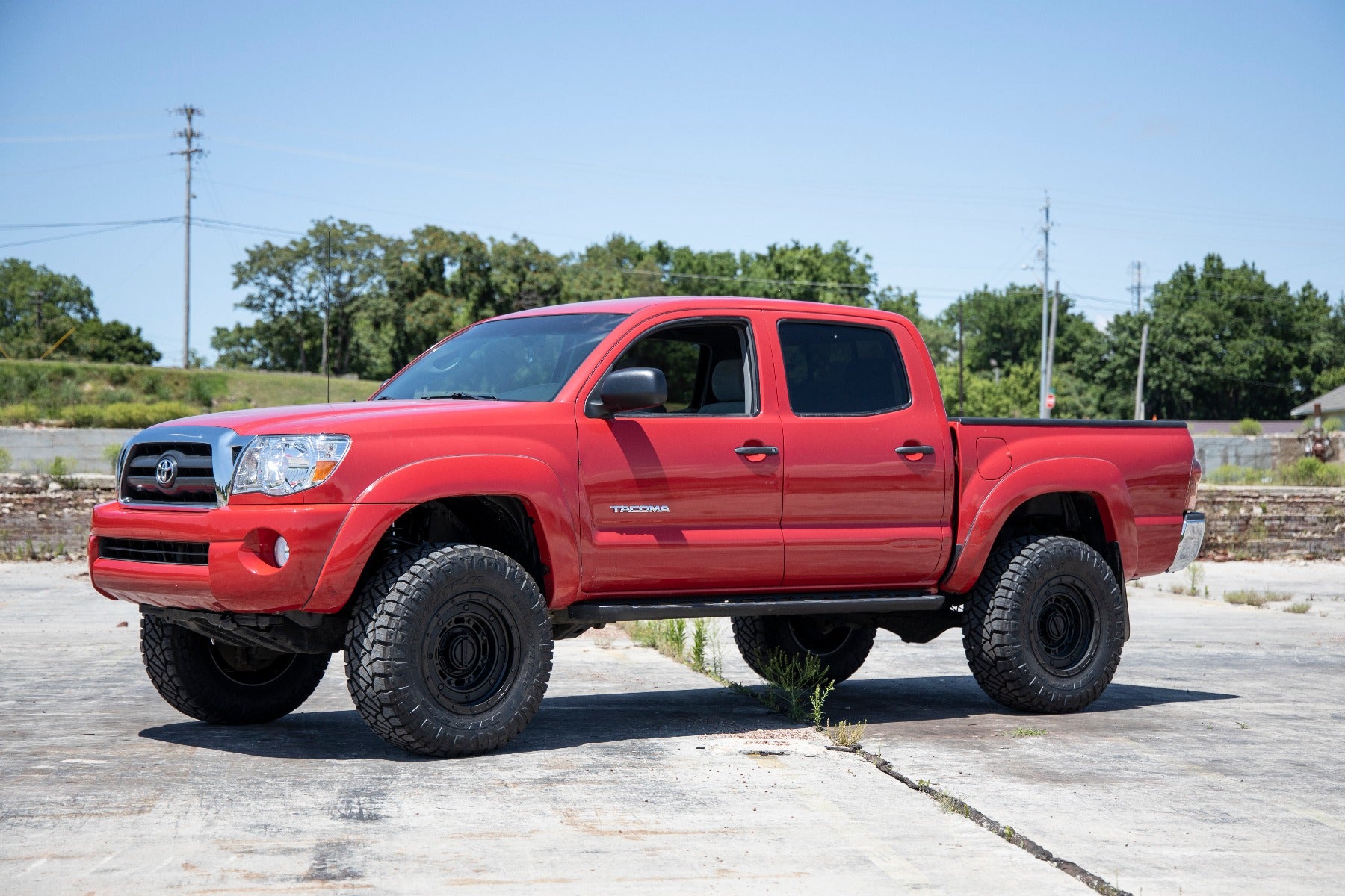 Rough Country | Lift Kits|Suspension|Suspension / Steering / Brakes | 3.5 Inch Toyota Bolt-On Lift w/N3 Struts and V2 Shocks w/Rear Leaf Springs 05-21 Toyota Tacoma Rough Country | 74272