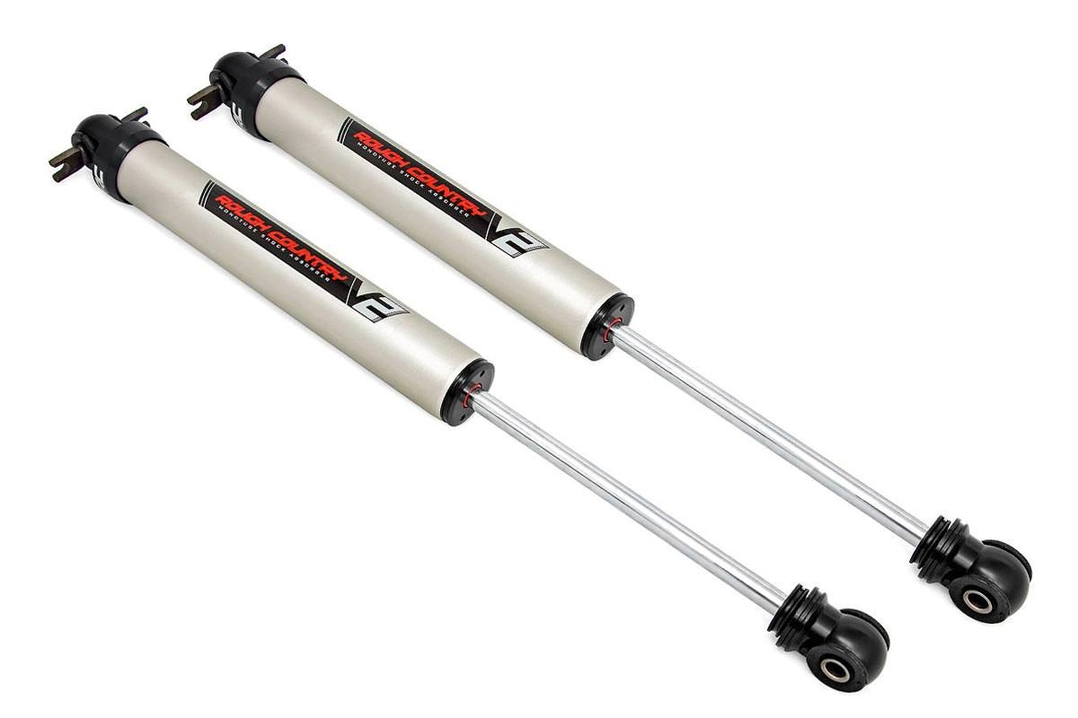Jeep Wrangler JK 07-18 V2 Rear Shocks Pair Rough Country