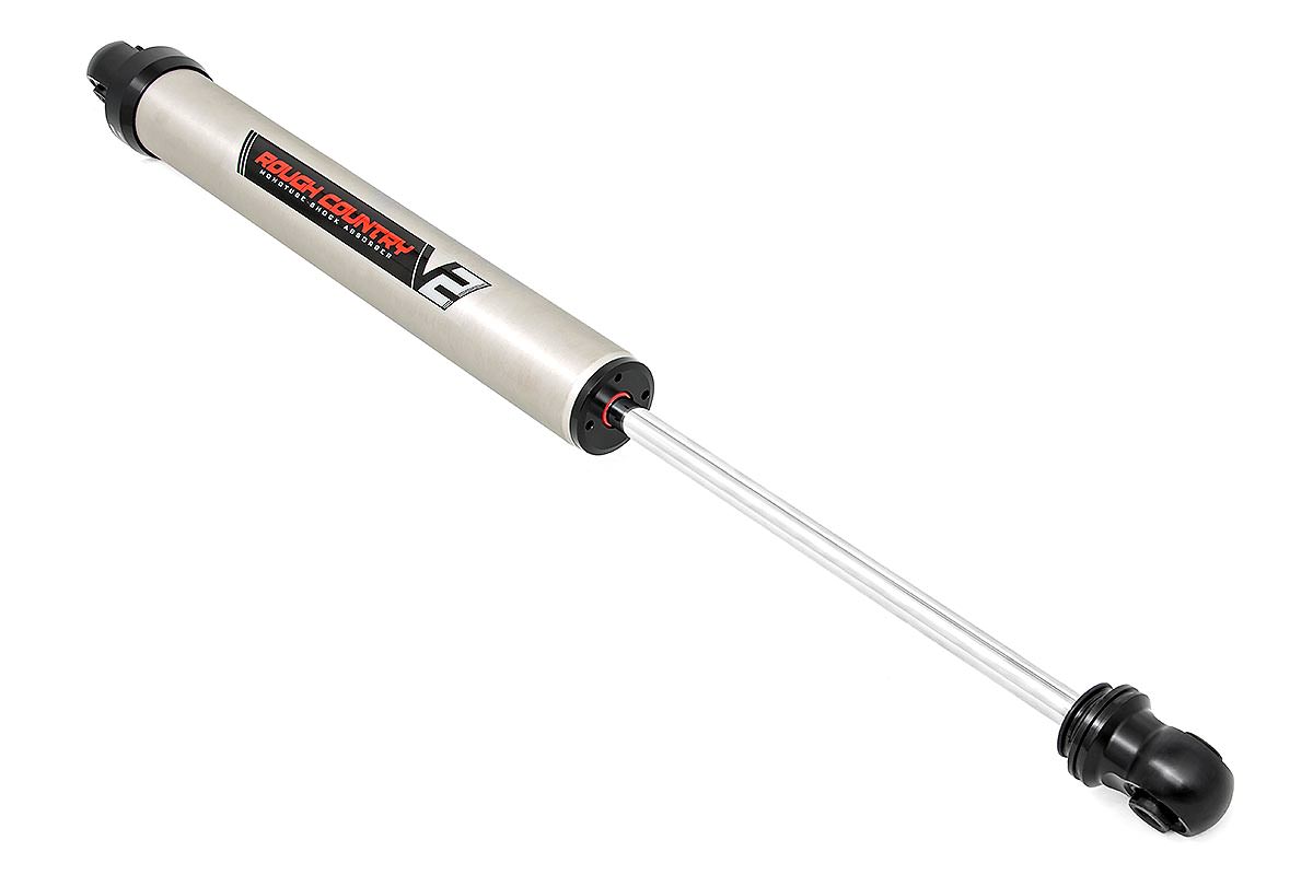 Rough Country | Shock Absorber | Jeep Wrangler Jl 18-20 V2 Front Monotube Shock Absorbers Pair 2-3.5 Inch Rough Country | 760806_A