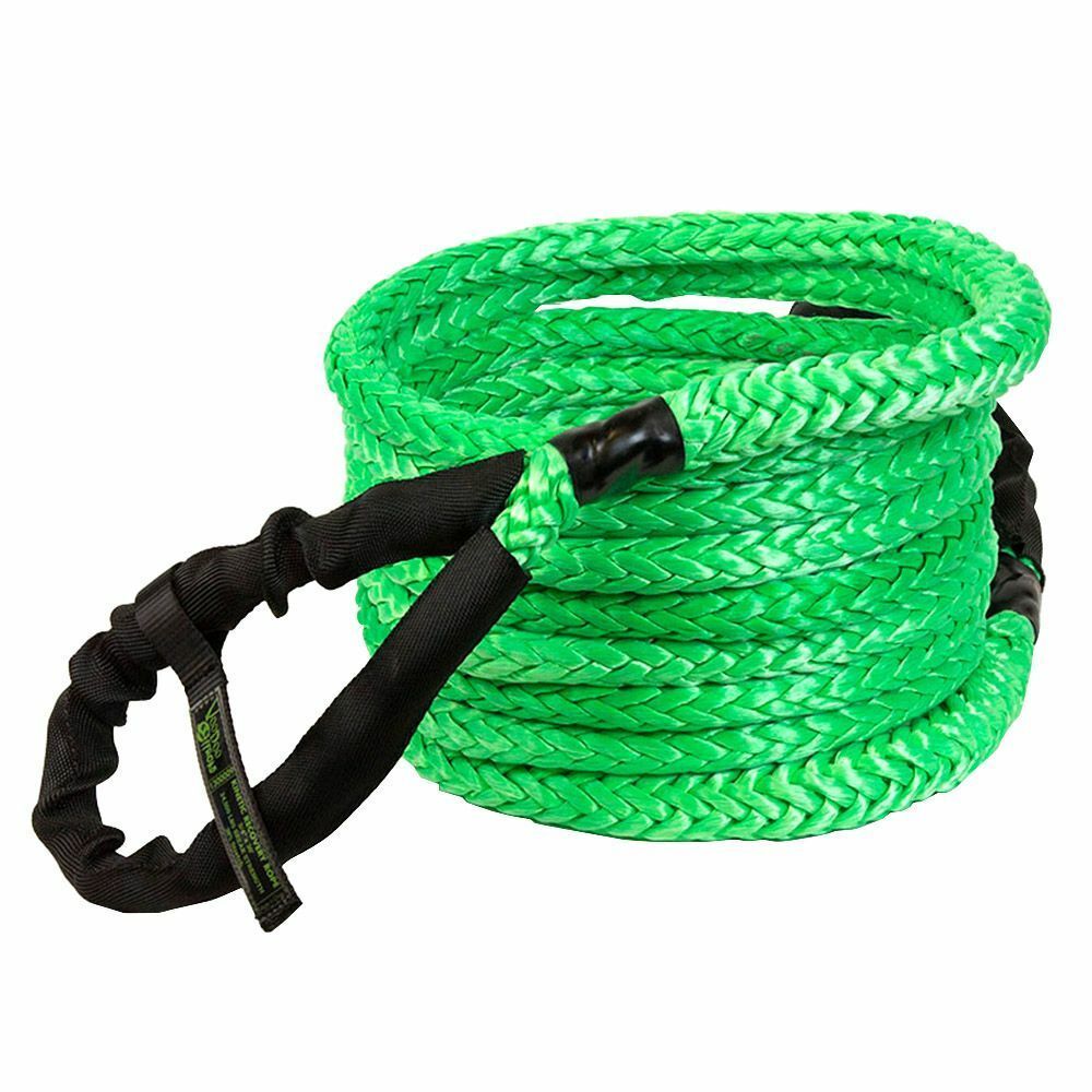 Voodoo Offroad | RP-ROPE PRODUCTS | 2.0 Santeria Series 3/4" x 30 ft Kinetic Recovery Rope with Rope Bag for Truck and Jeep - Green | 1300009A