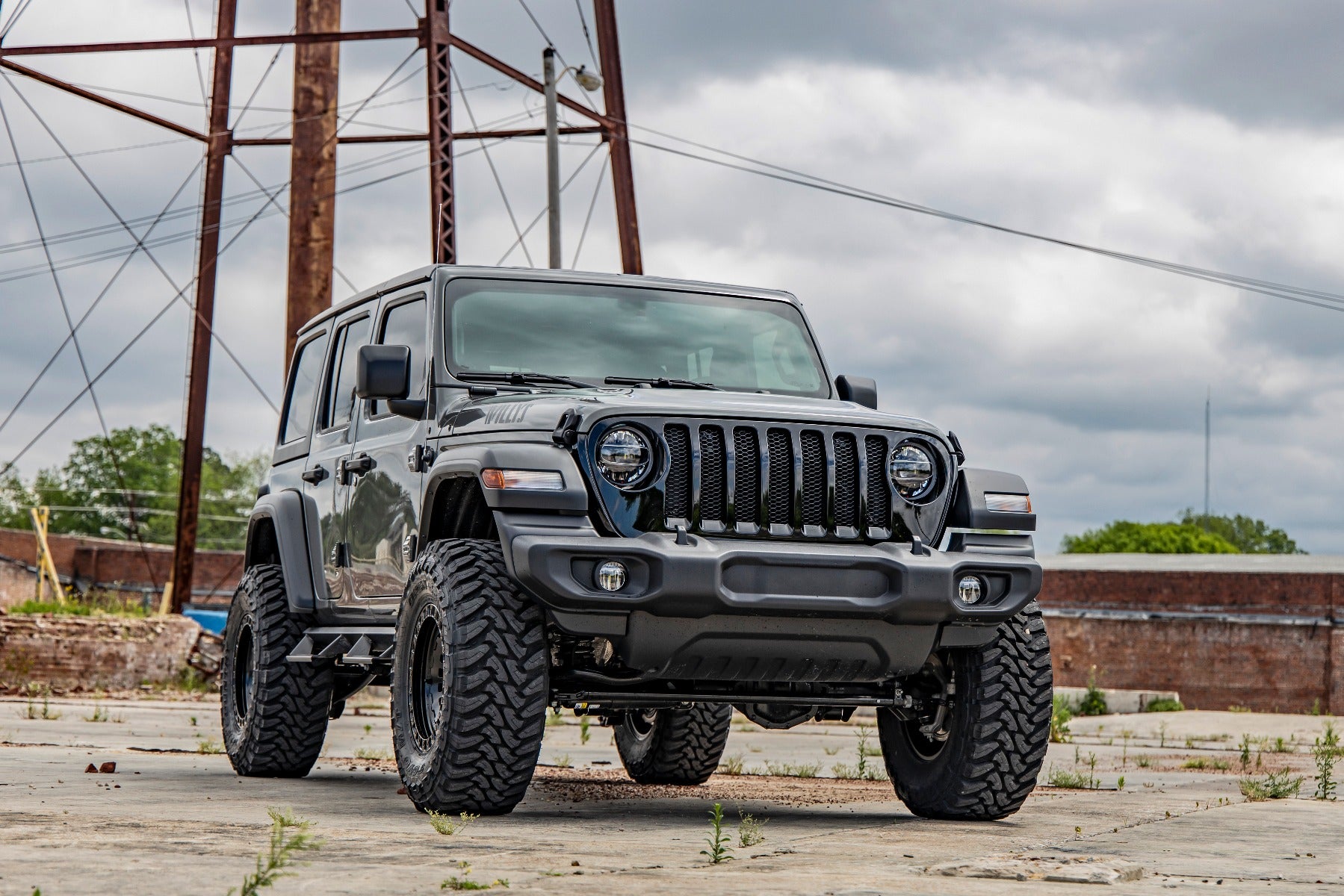 Rough Country | Lift Kits | 3.5 Inch Jeep Suspension Lift Kit Control Arm Drop (18-20 Wrangler JL Diesel) Rough Country | 78130