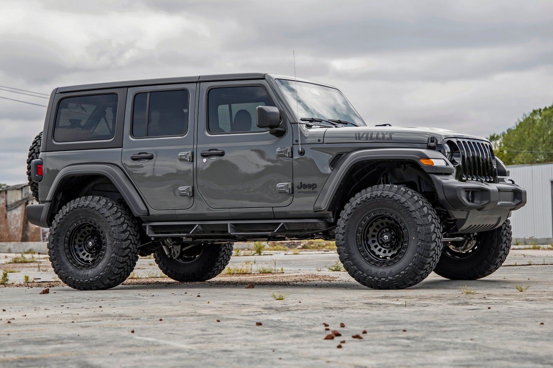 Rough Country | Lift Kits | 3.5 Inch Jeep Suspension Lift Kit Control Arm Drop (18-20 Wrangler JL Diesel) Rough Country | 78130