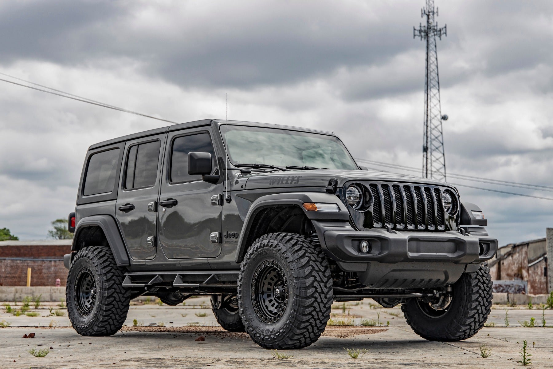 Rough Country | Lift Kits | 3.5 Inch Jeep Suspension Lift Kit Control Arm Drop (18-20 Wrangler JL Diesel) Rough Country | 78130