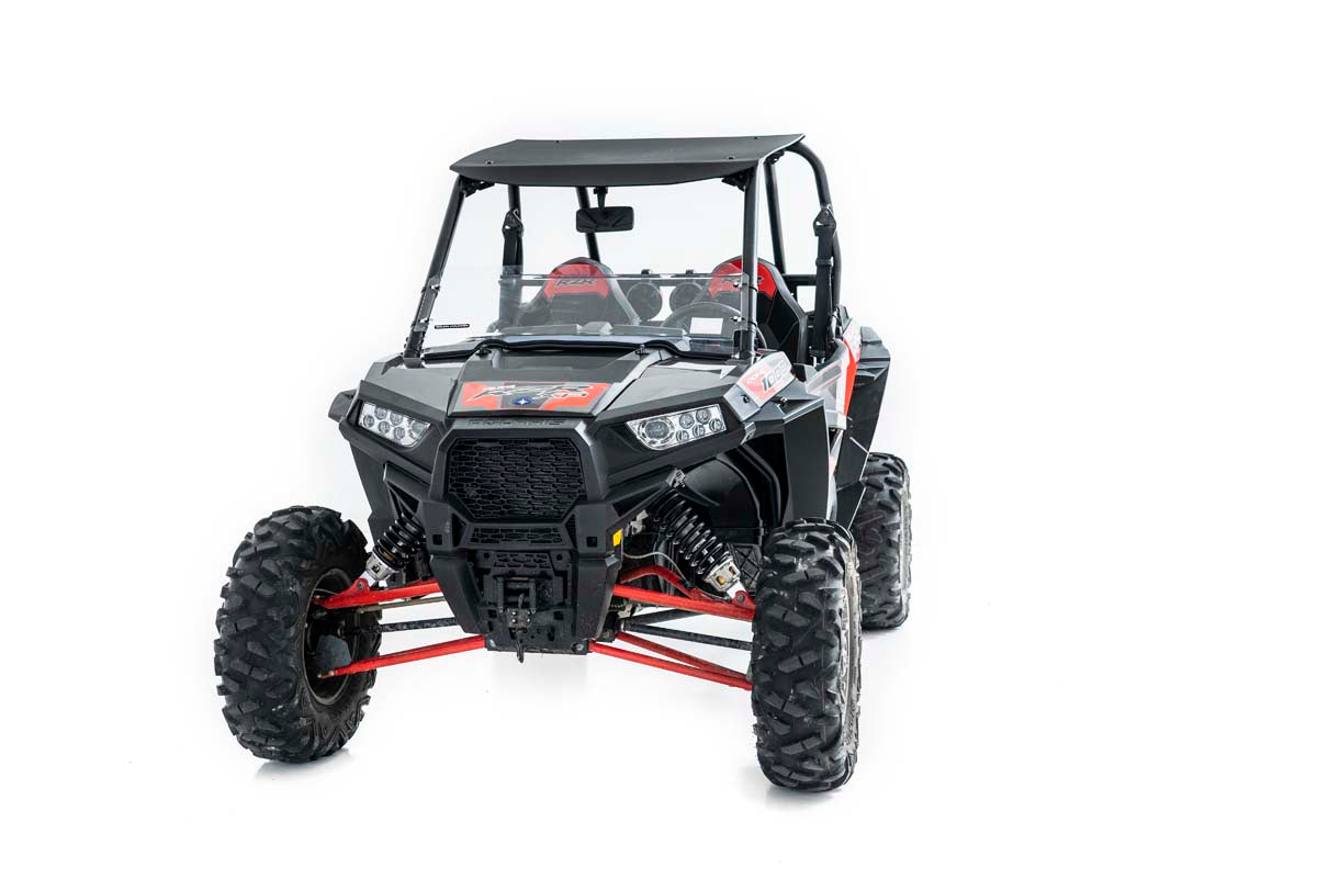 Rough Country | Windshield|Body & Frame|Exterior Parts & Car Care | Polaris Half Windshield For 15-Pres RZR 900/1000S/14-18 RZR 900/1000XP Rough Country | 78314202