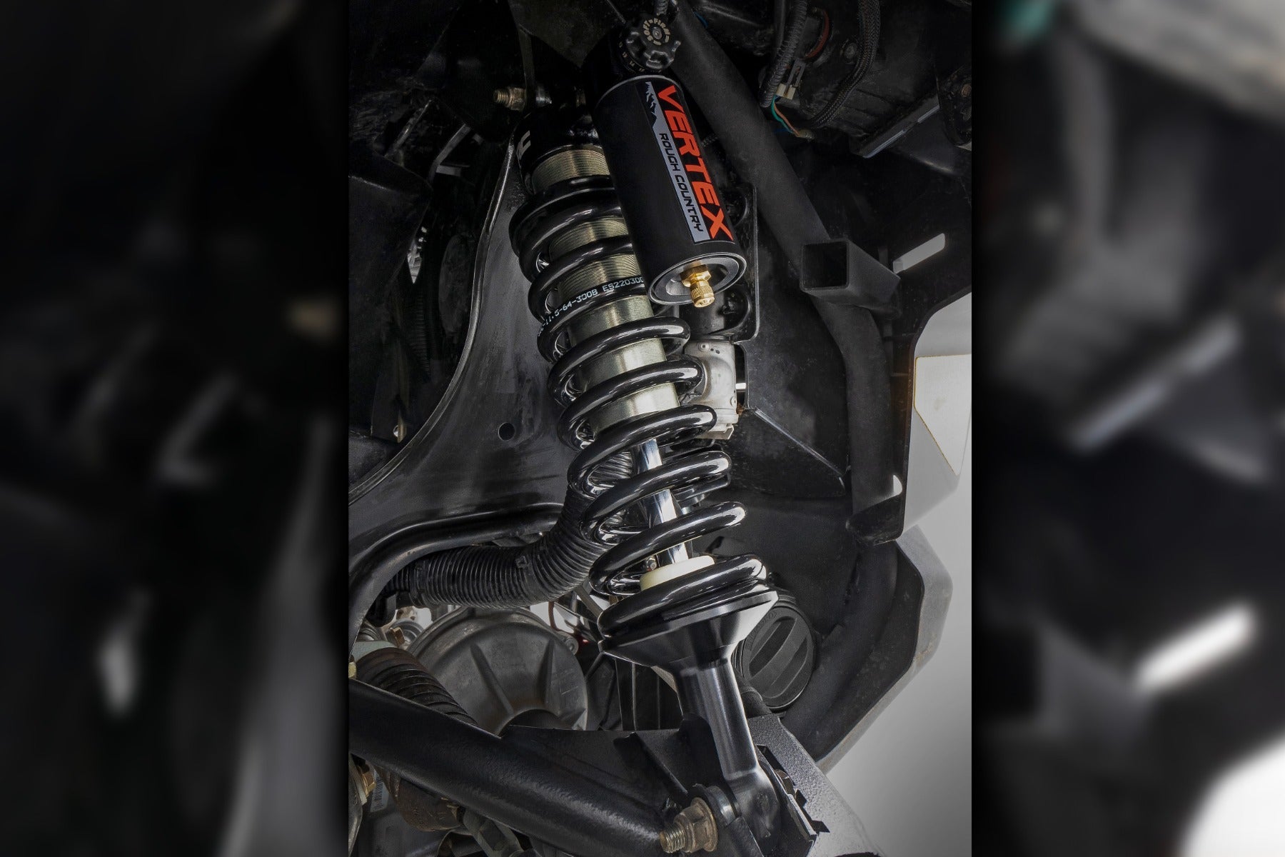 Rough Country | Coil Over Shock Absorber | Vertex Rear Coil Over Shocks  0-2 Inch Can-Am Defender HD 5/HD 8/HD 9 Rough Country | 789004