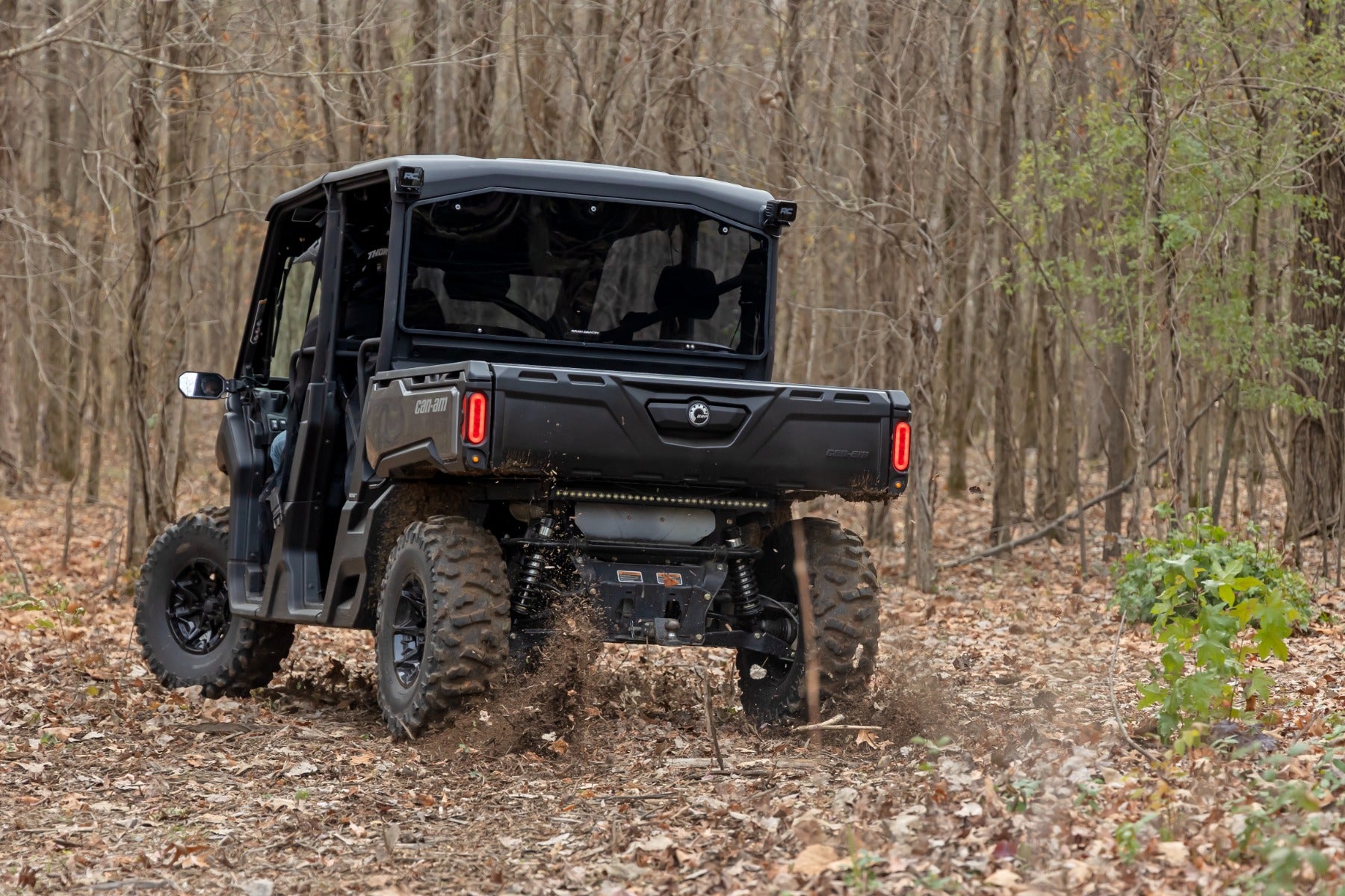 Rough Country | Coil Over Shock Absorber | Vertex Rear Coil Over Shocks  0-2 Inch Can-Am Defender HD 5/HD 8/HD 9 Rough Country | 789004