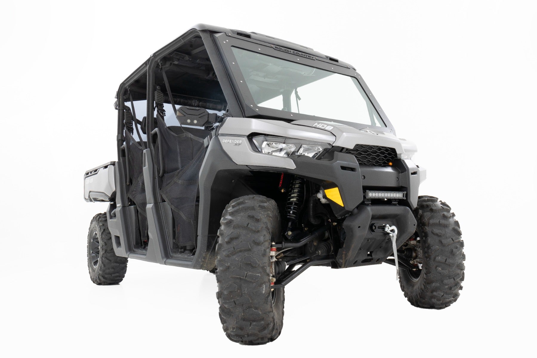 Rough Country | Coil Over Shock Absorber | Vertex Adjustable Suspension Lift Kit 0-2 Inch Can-Am Defender HD 5/HD 8/HD 9 Rough Country | 791003