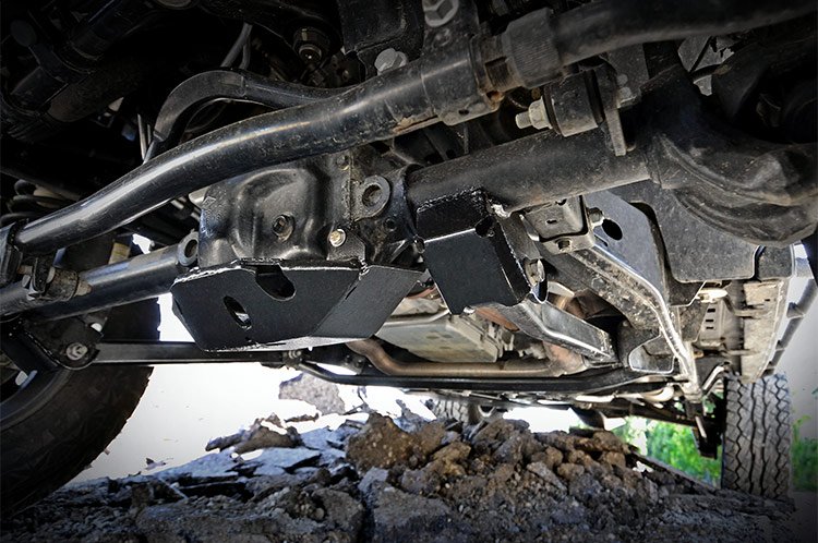 Rough Country | Differential Cover Skid Plates | Jeep Dana 30 Front Diff Skid Plate 07-18 Wrangler JK Rough Country | 797