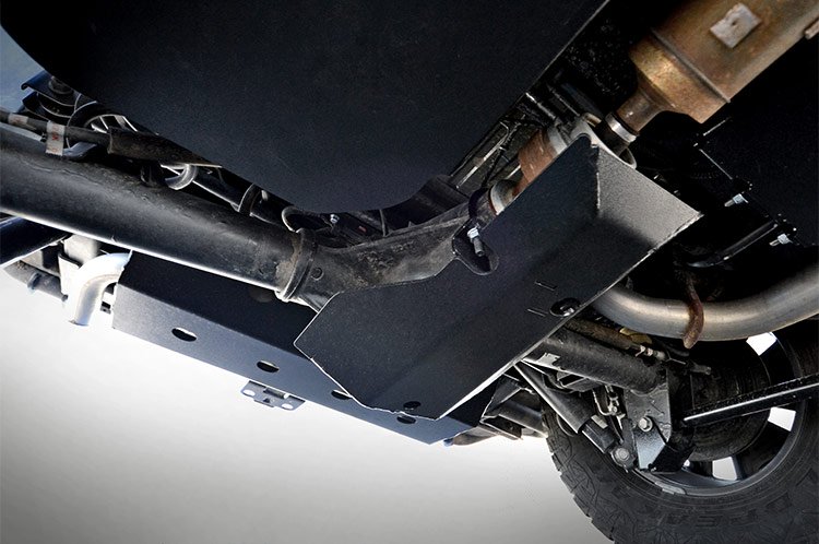 Rough Country | Differential Cover Skid Plates | Jeep Dana 44 Rear Diff Skid Plate 07-18 Wrangler JK Rough Country | 799