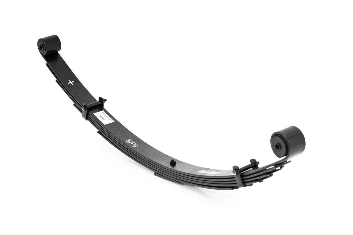 Rough Country | Leaf Springs | Rear Leaf Springs 4 Inch Lift Pair 84-01 Jeep Cherokee XJ Rough Country | 8047Kit
