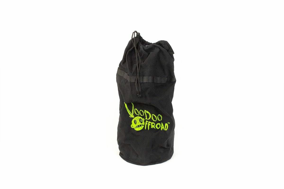 Voodoo Offroad | RP-ROPE PRODUCTS | 2.0 Santeria Series 3/4" x 20 ft Kinetic Recovery Rope with Rope Bag for Truck and Jeep - Green | 1300008A