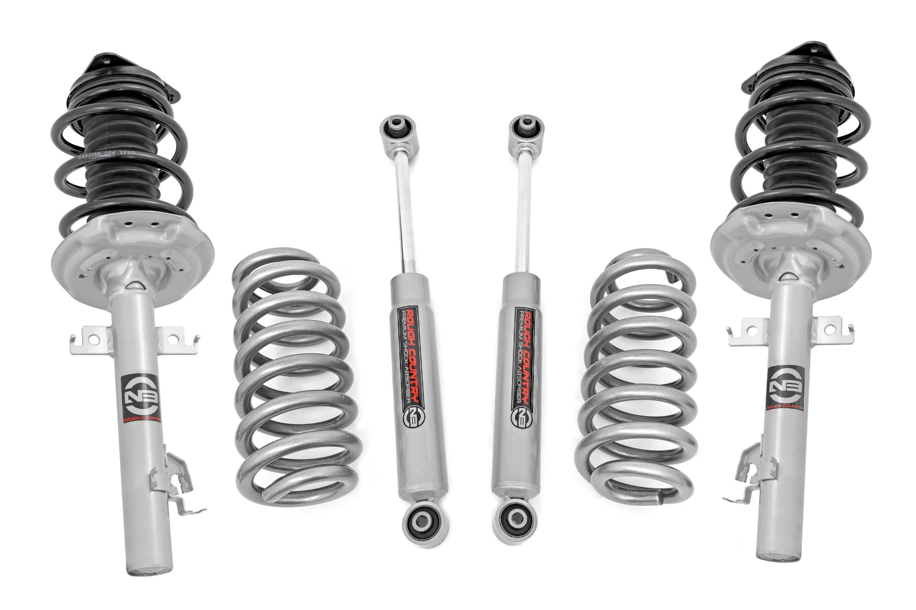 1.5 Inch Lift Kit Lifted Struts 14-20 Nissan Rogue 4WD Rough Country