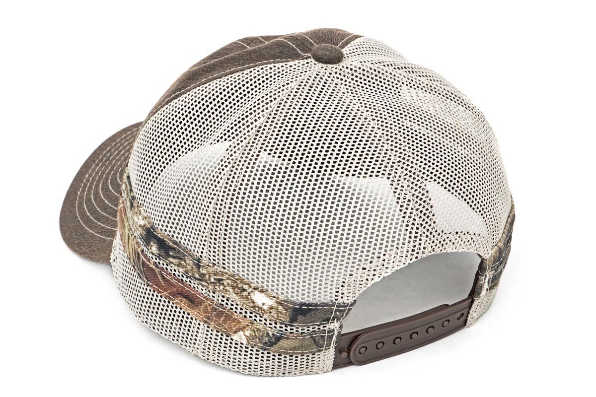 Rough Country | Hats and Beanies | Rough Country Mesh Hat Camo Rough Country | 84121