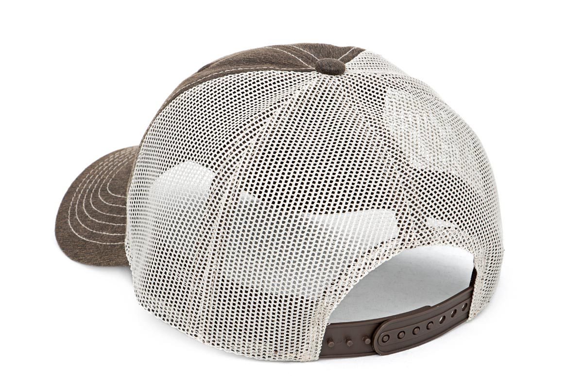 Rough Country | Hats and Beanies | Rough Country Mesh Hat Tan Rough Country | 84122