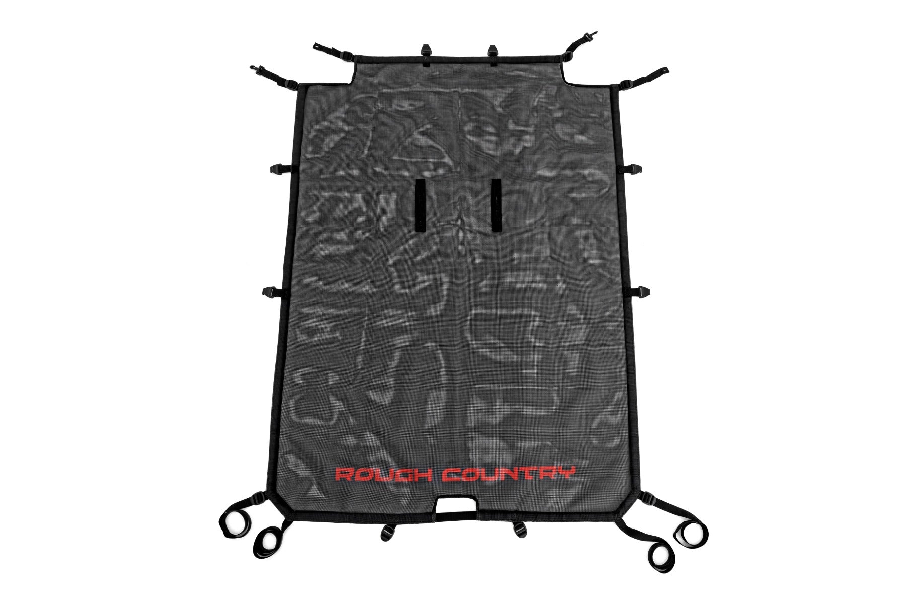 Rough Country | Bikini Tops | Mesh Bikini Top Plus Black 21-Up Ford Bronco 4-Door Rough Country | 85116
