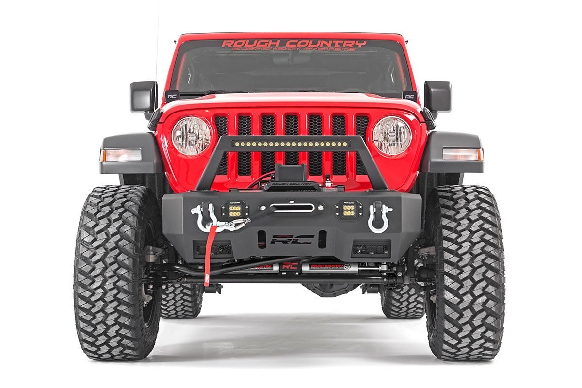 Rough Country | Steering Stabilizer | Jeep N3 Dual Steering Stabilizer 18-Up Wrangler JL Gladiator JT Rough Country | 87304