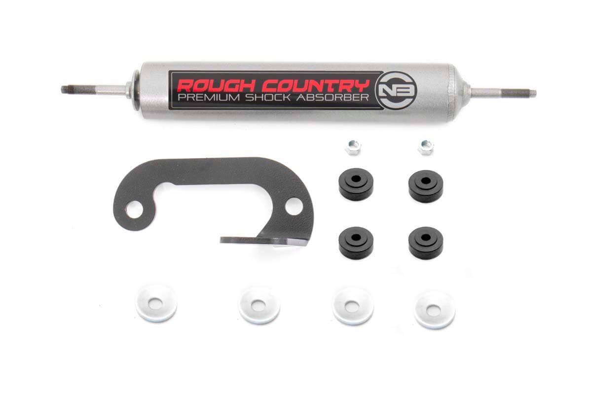 Rough Country | Steering Stabilizer | Steering Stabilizer 88-00 K2500/3500 PU 4WD Rough Country | 8731230