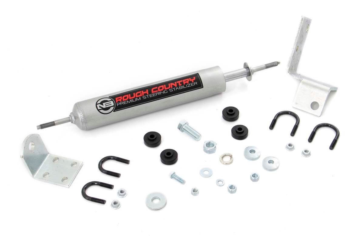 Rough Country | Steering Stabilizer | N3 Steering Stabilizer 88-99 C1500/K1500 88-00 C2500/K2500 Pickup Rough Country | 8732630