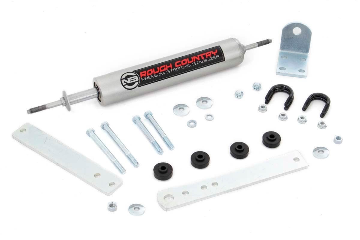 Rough Country | Steering Stabilizer | N3 Steering Stabilizer 80-96 F-150 Bronco Rough Country | 8734230