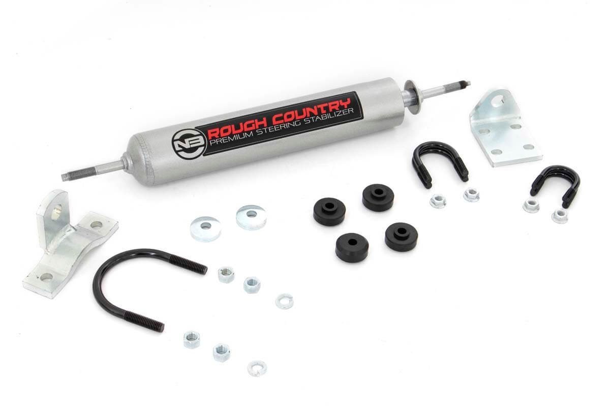 Rough Country | Steering Stabilizer | Jeep N3 Steering Stabilizer 59-86 CJ Rough Country | 8734530