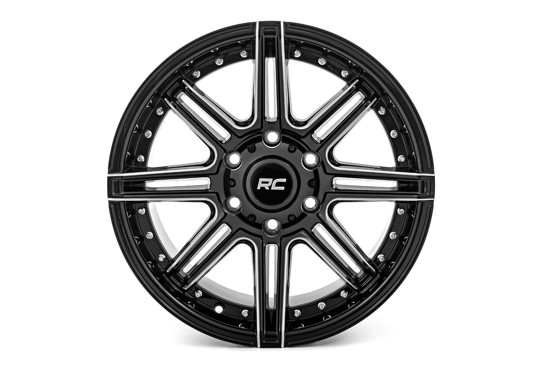 Rough Country | Wheels | 88 Series Wheel One-Piece Gloss Black 22x10 8x170 -19mm Rough Country | 88221011