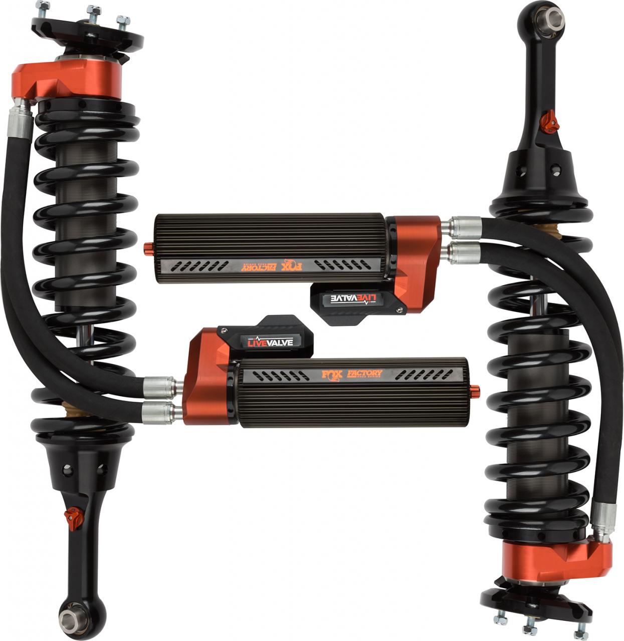FACTORY RACE SERIES 3.0 LIVE VALVE INTERNAL BYPASS COIL-OVER (PAIR) - ADJUSTABLE