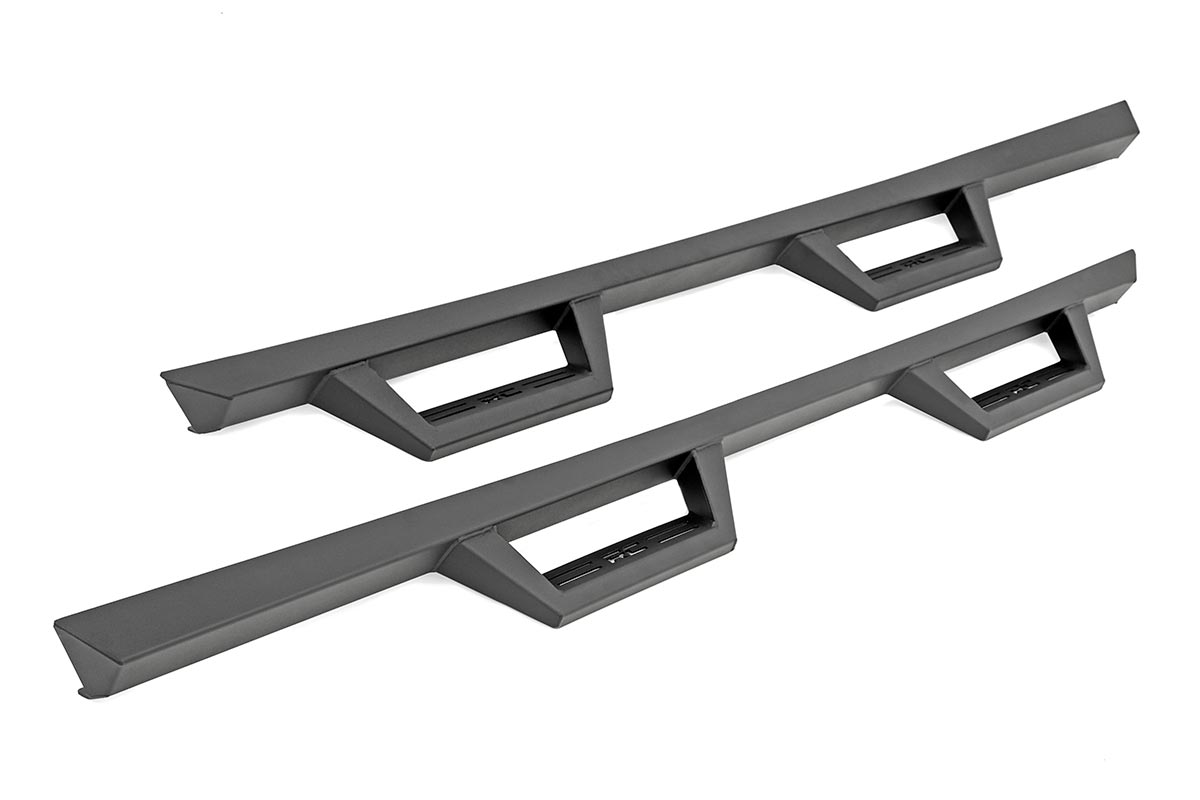 Rough Country | Side Steps | Jeep Contoured Drop Steps 18-20 Wrangler JL Unlimited 4 Door Rough Country | 90769A