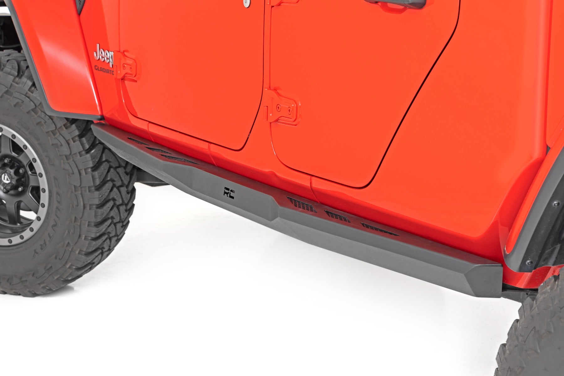 Rough Country | Rock Sliders | Rock Sliders Heavy Duty l 20-Up Jeep Gladiator JT 4WD Rough Country | 90802
