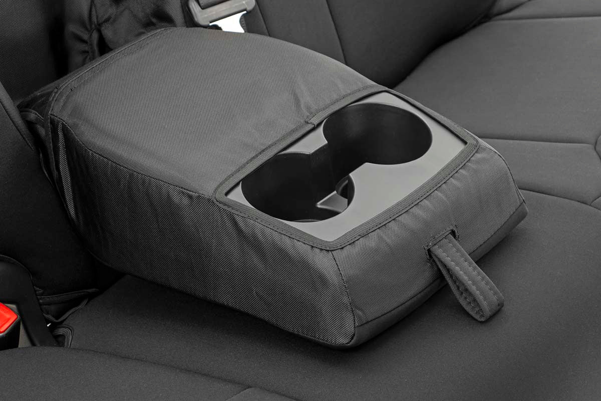 Rough Country | Seat Cover | Toyota Neoprene Front and Rear Seat Covers 14-20 Tundra Crew Cab Rough Country | 91027A