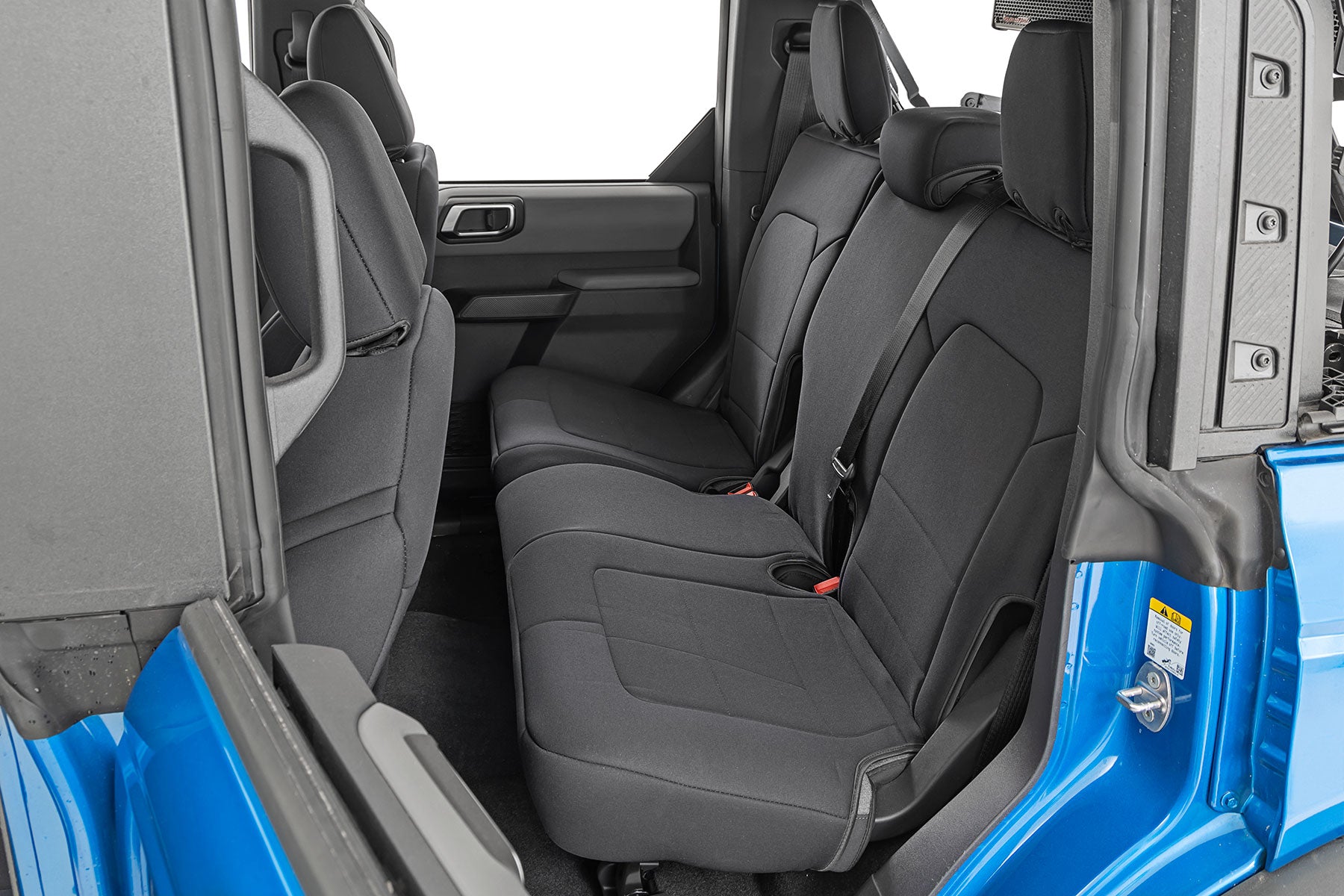 Rough Country | Seat Cover | Bronco Seat Covers Front and Rear 21-22 Ford Bronco 4-Door Rough Country | 91045