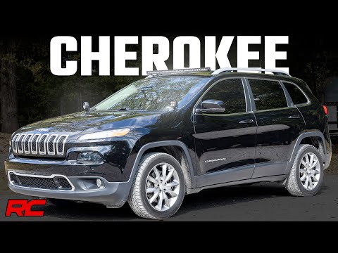 Rough Country | Seat Cover | Seat Covers Front Row and Rear Row Bench Jeep Cherokee KL 2WD/4WD (14-22) Rough Country | 91048