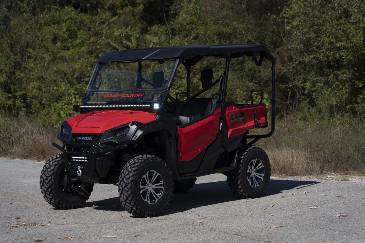 Rough Country | LED Light Pods | Honda Dual LED Cube Kit 2.0 Inch Black Series 16-20 Pioneer Rough Country | 92009