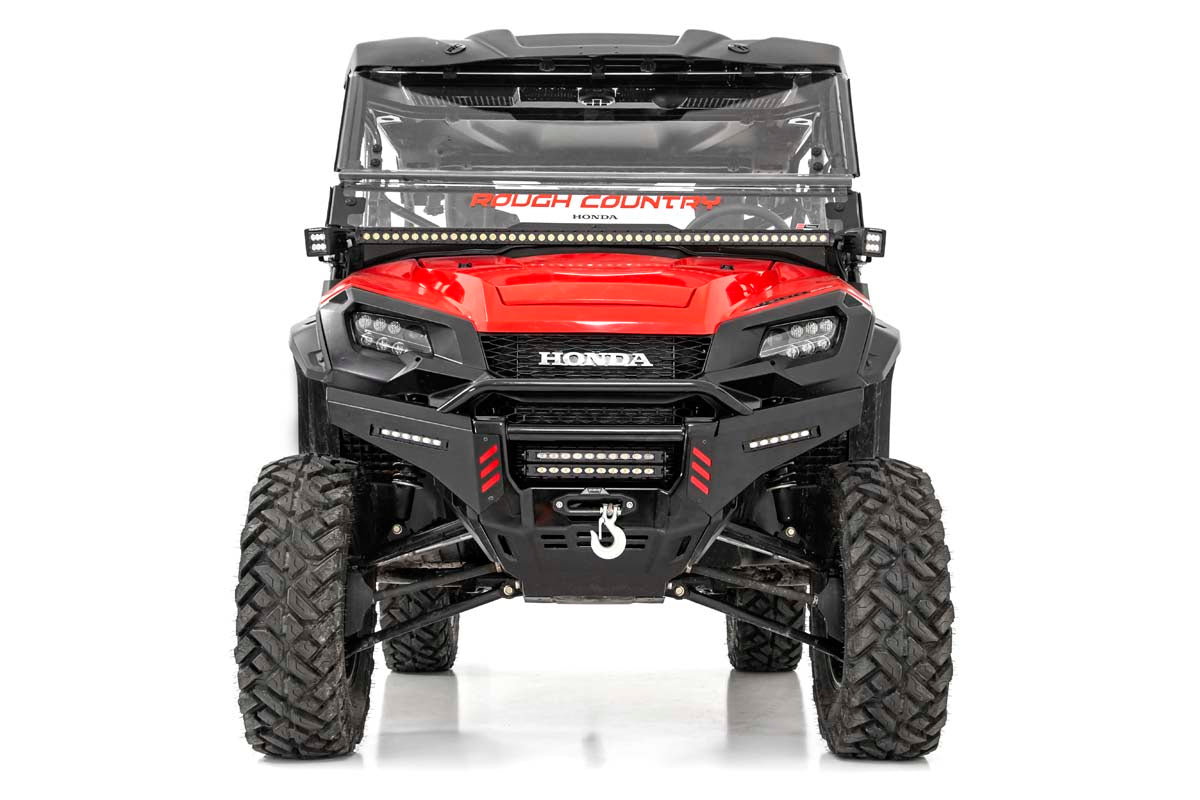 Rough Country | LED Light Pods | Honda Dual LED Cube Kit 2.0 Inch Black Series w/ White DRL 16-20 Pioneer Rough Country | 92011