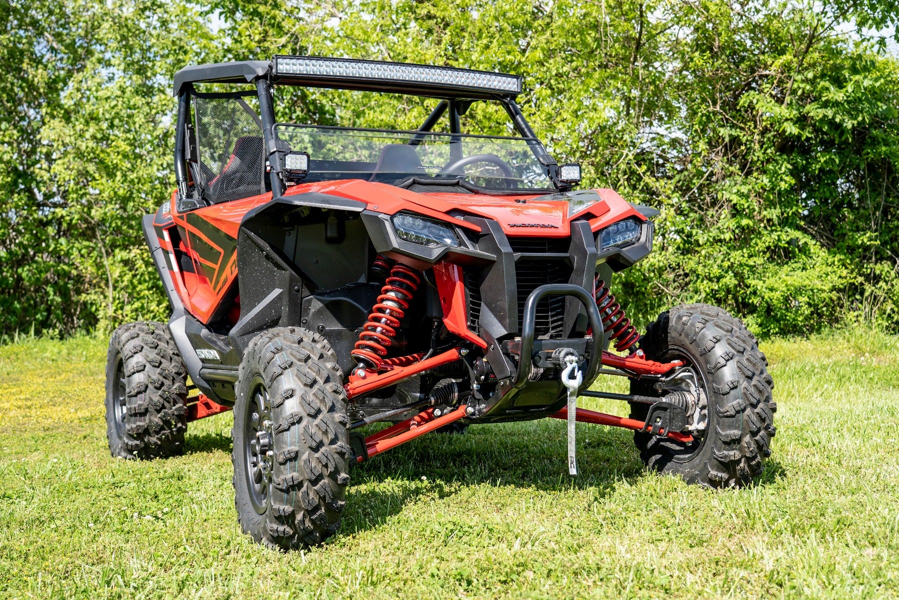 Rough Country | Winch Mount Plate | Honda Winch Mounting Plate (2020 Talon) Rough Country | 92029