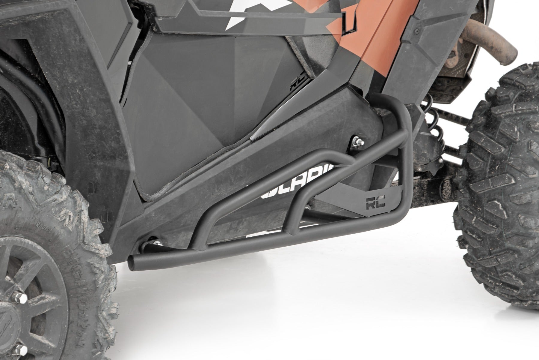 Rough Country | Rock Sliders | Rock Slider Kit 2 Seater 14-22 Polaris RZR XP 1000/18-22 RZR XP Turbo S Rough Country | 93064