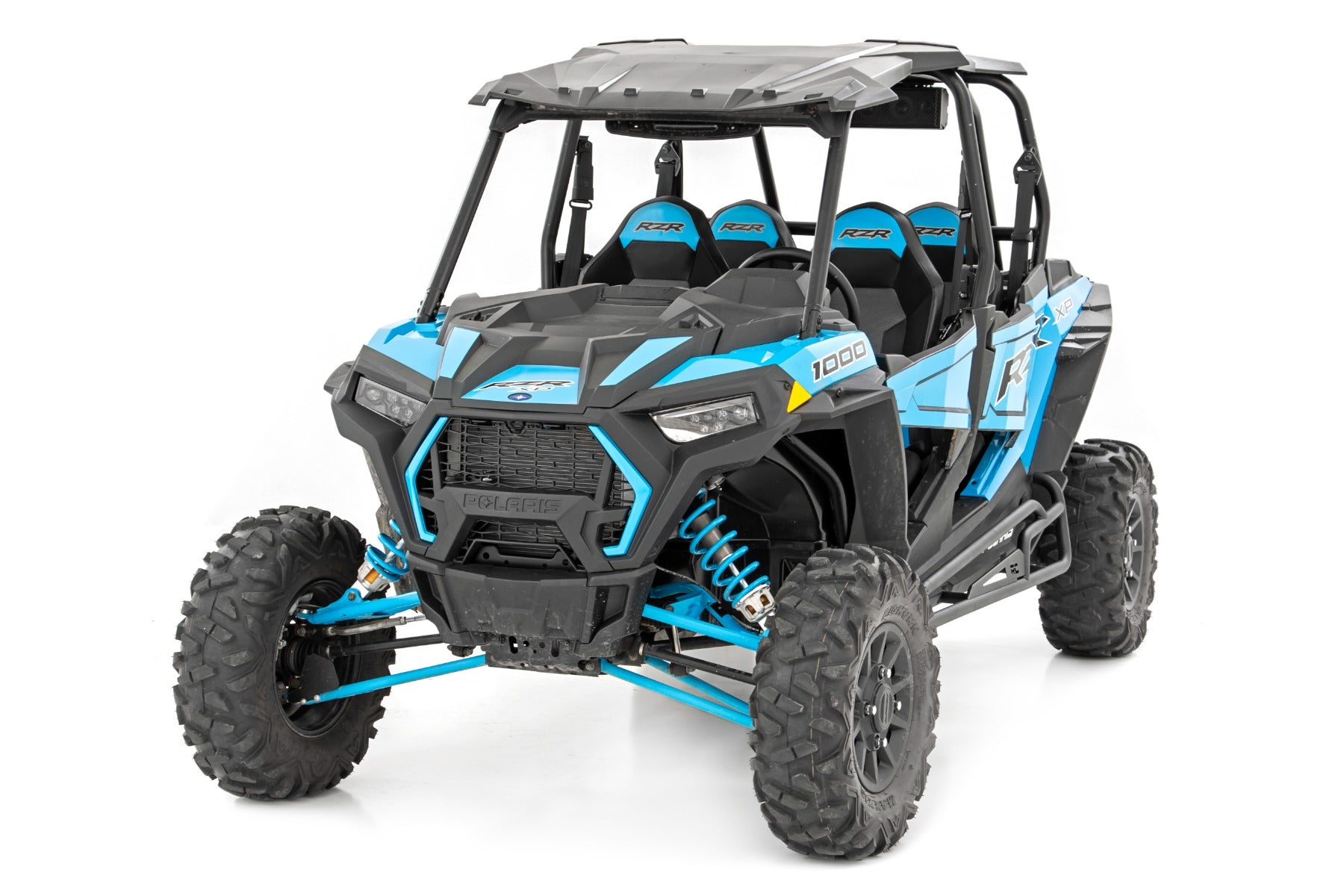 Rough Country | Rock Sliders | Rock Slider Kit 4 Seater 14-22 Polaris RZR XP 1000/18-22 RZR XP Turbo S Rough Country | 93065