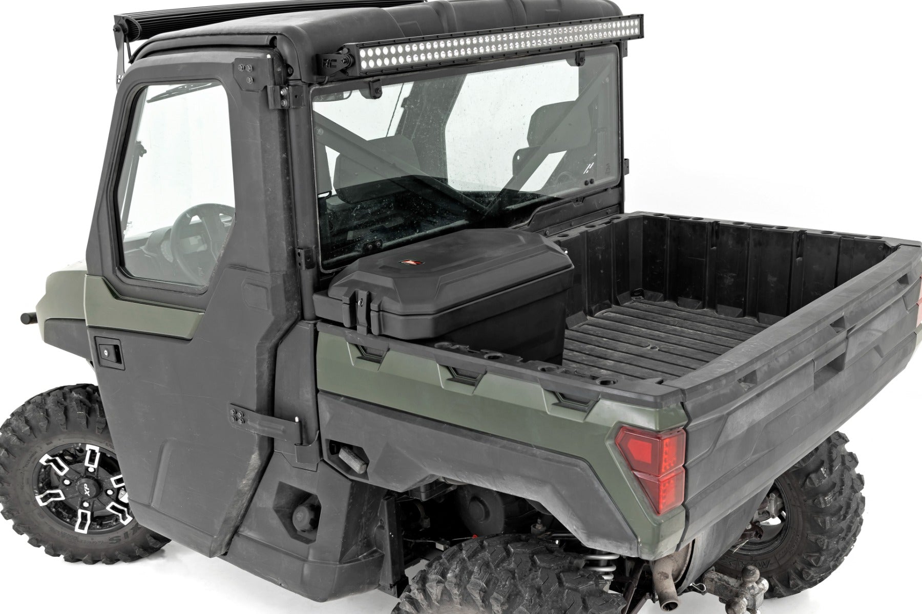 Rough Country | Cargo Box | Cargo Box Rear Bed Polaris Ranger 1000 Crew (20-22)/Ranger XP 1000 Back Country Ed  Rough Country | 93068